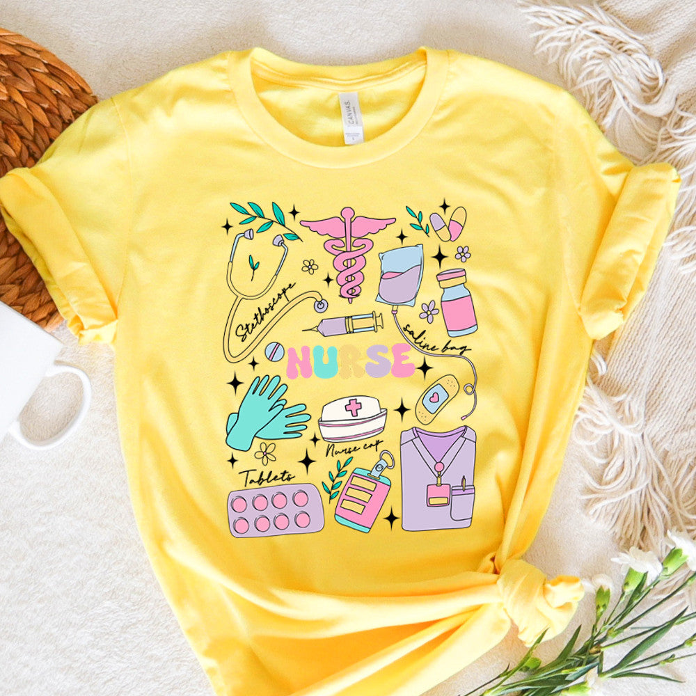 Nurse Graphic Tee Nurse Items