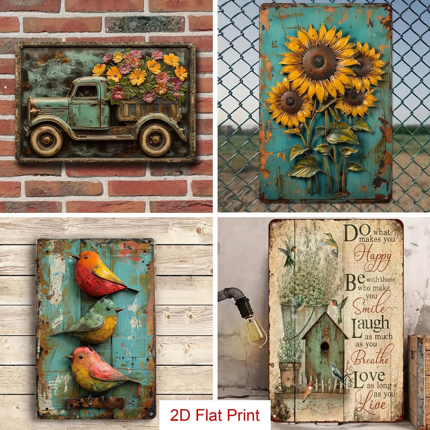 Sewing Lover 2D Metal Sign The Quilter's Guide