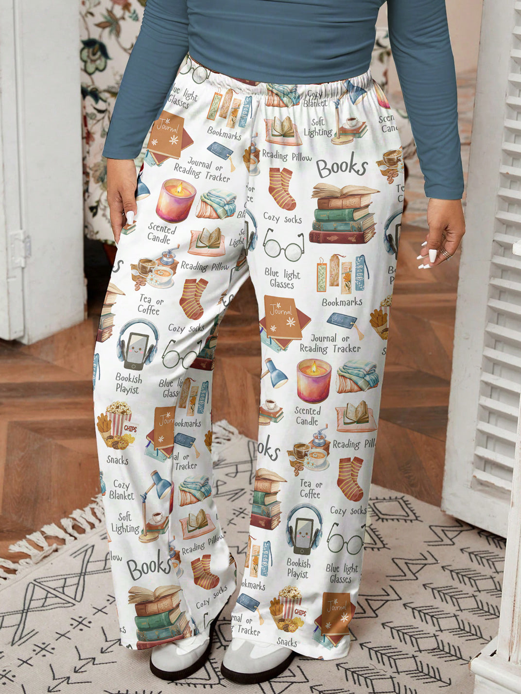Book Lover Lounge Pants A Bookworm's Belongings