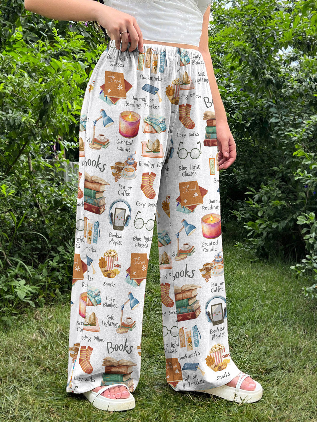 Book Lover Lounge Pants A Bookworm's Belongings