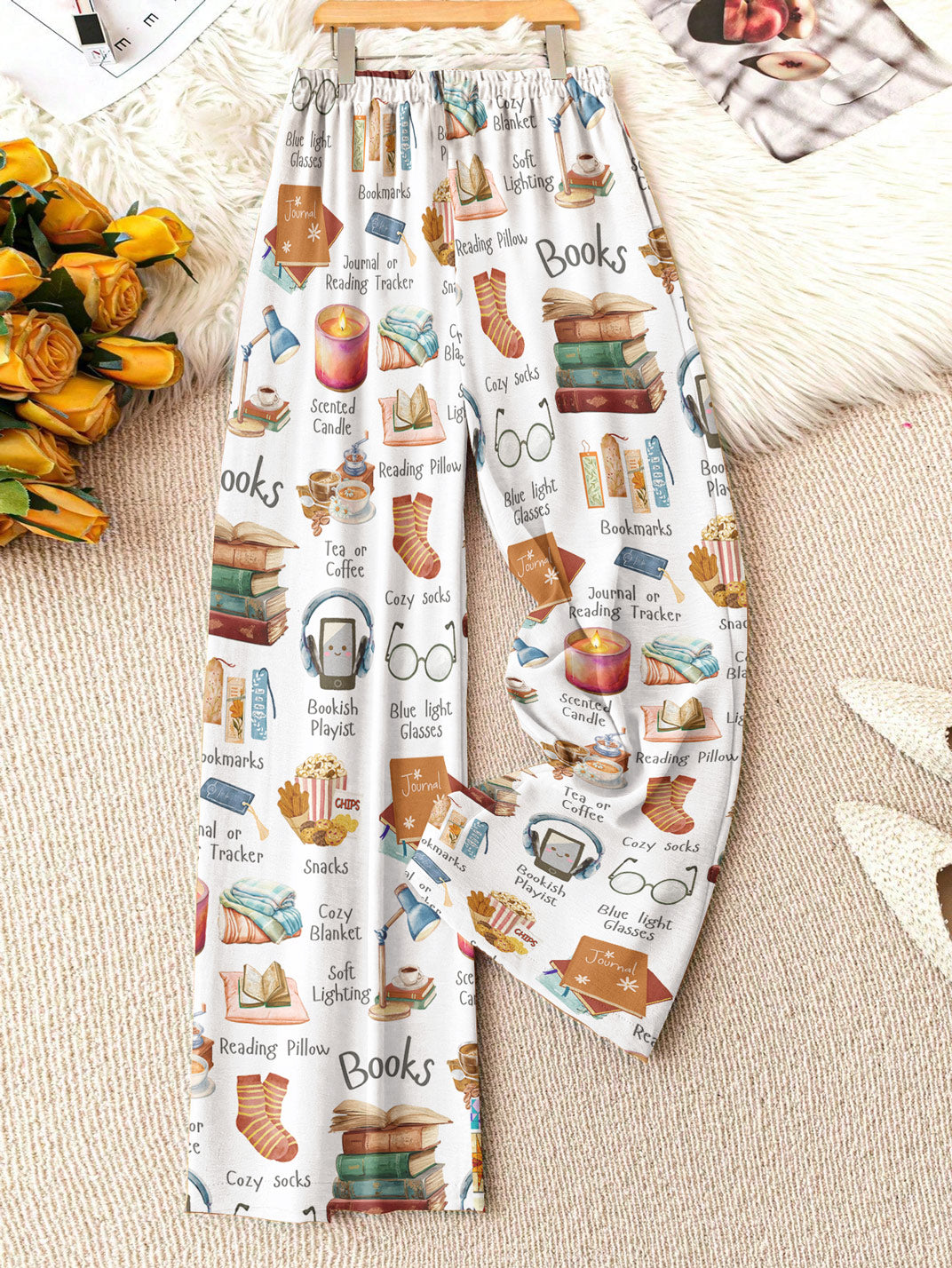 Book Lover Lounge Pants A Bookworm's Belongings