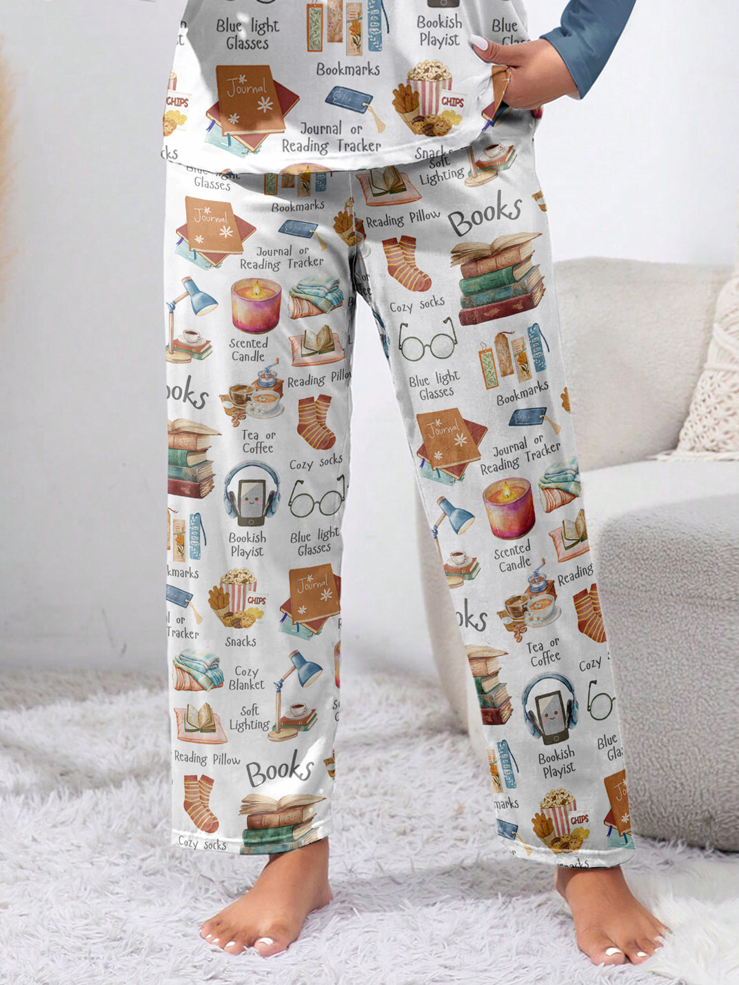 Book Lover Lounge Pants A Bookworm's Belongings