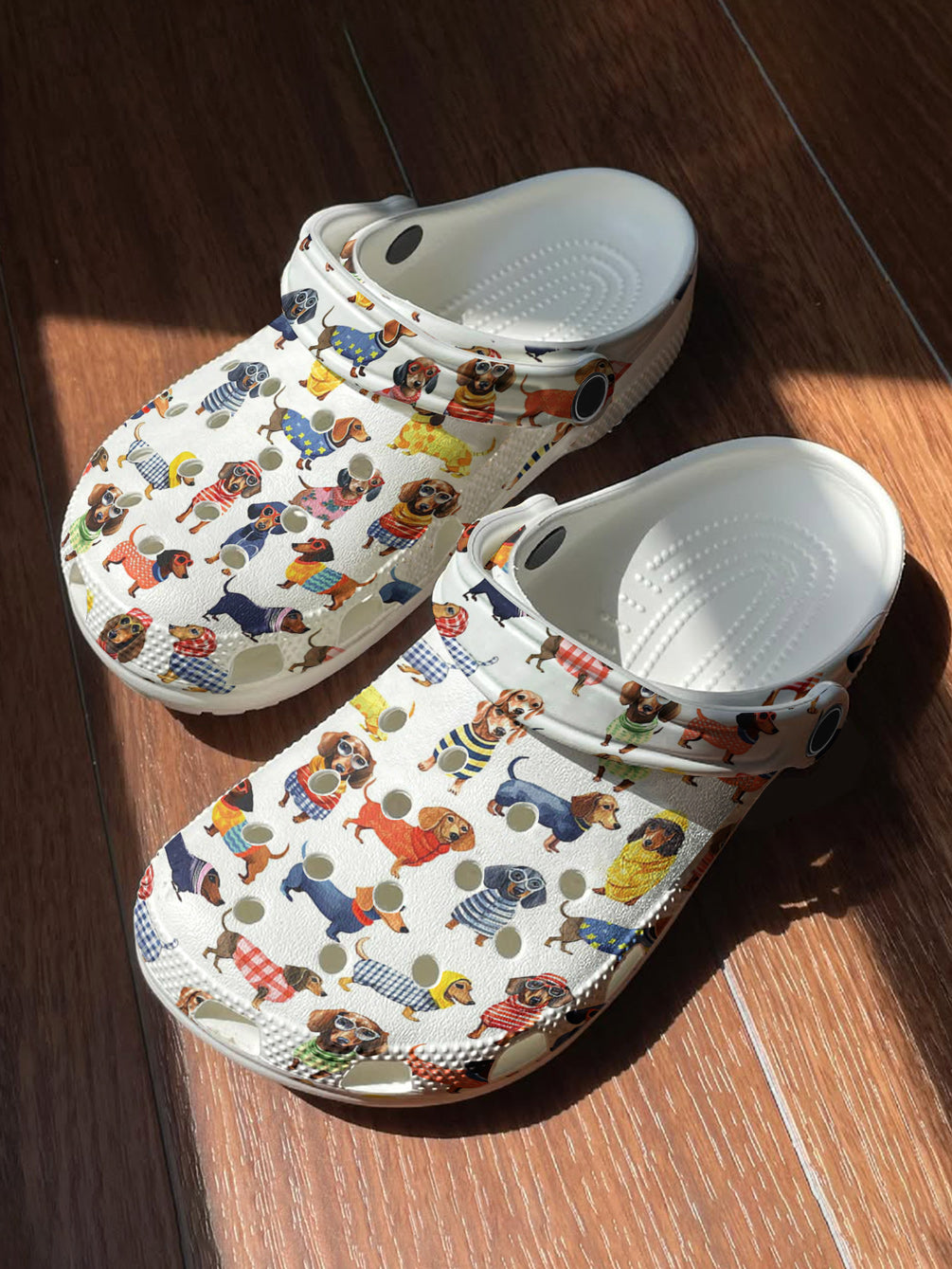 Dachshund Graphic Clogs Amazing Stylish Dachshund