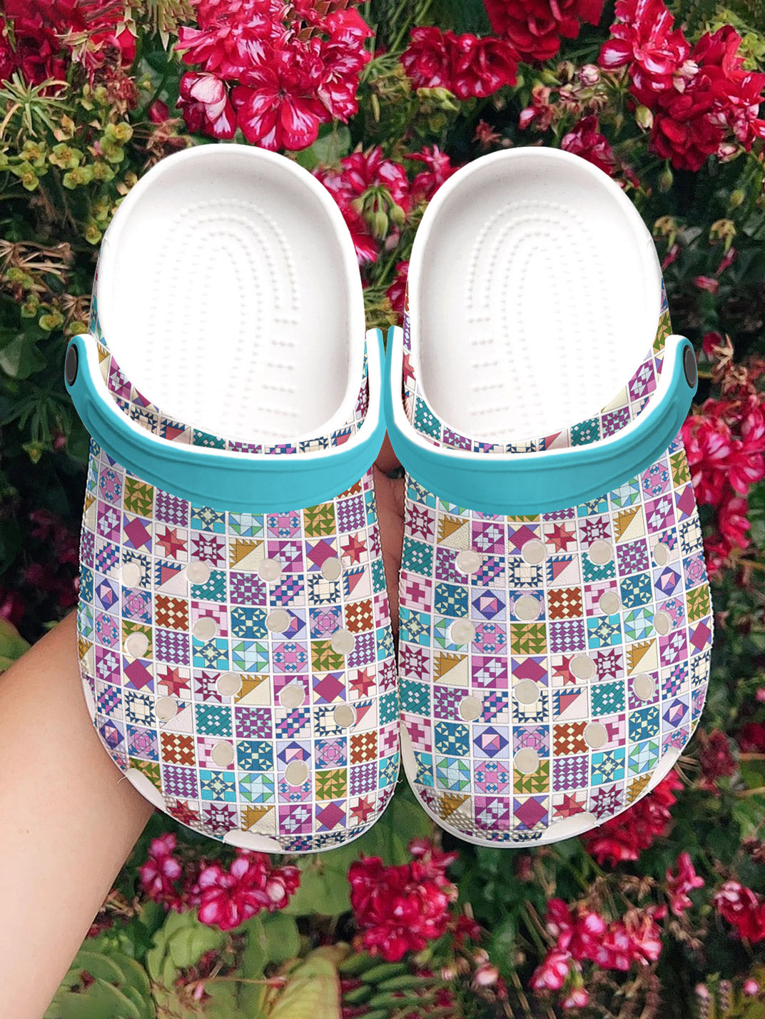 Sewing Lover Graphic Clogs Block Party