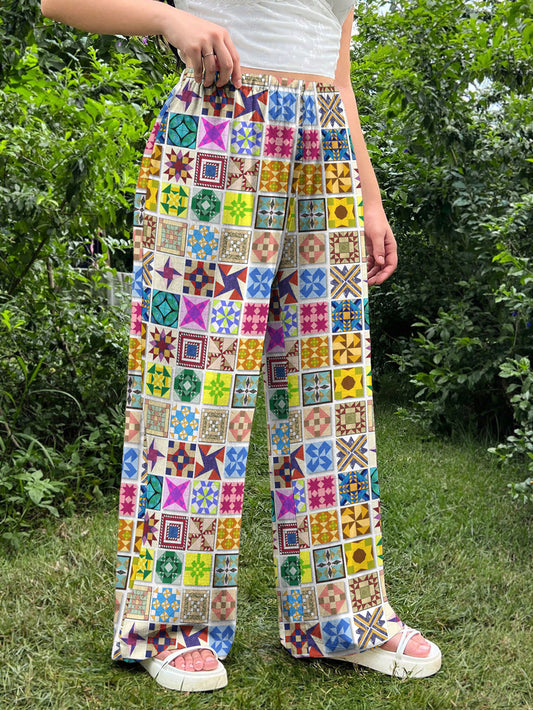 Sewing Lover Lounge Pants Block Party
