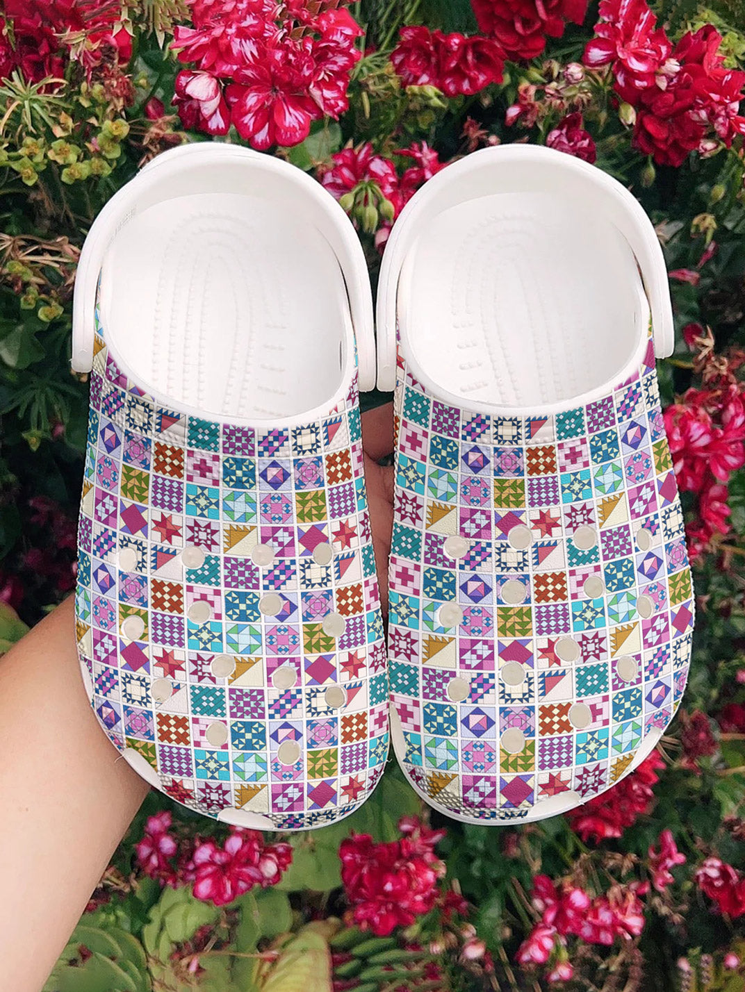 Sewing Lover Graphic Clogs Block Party