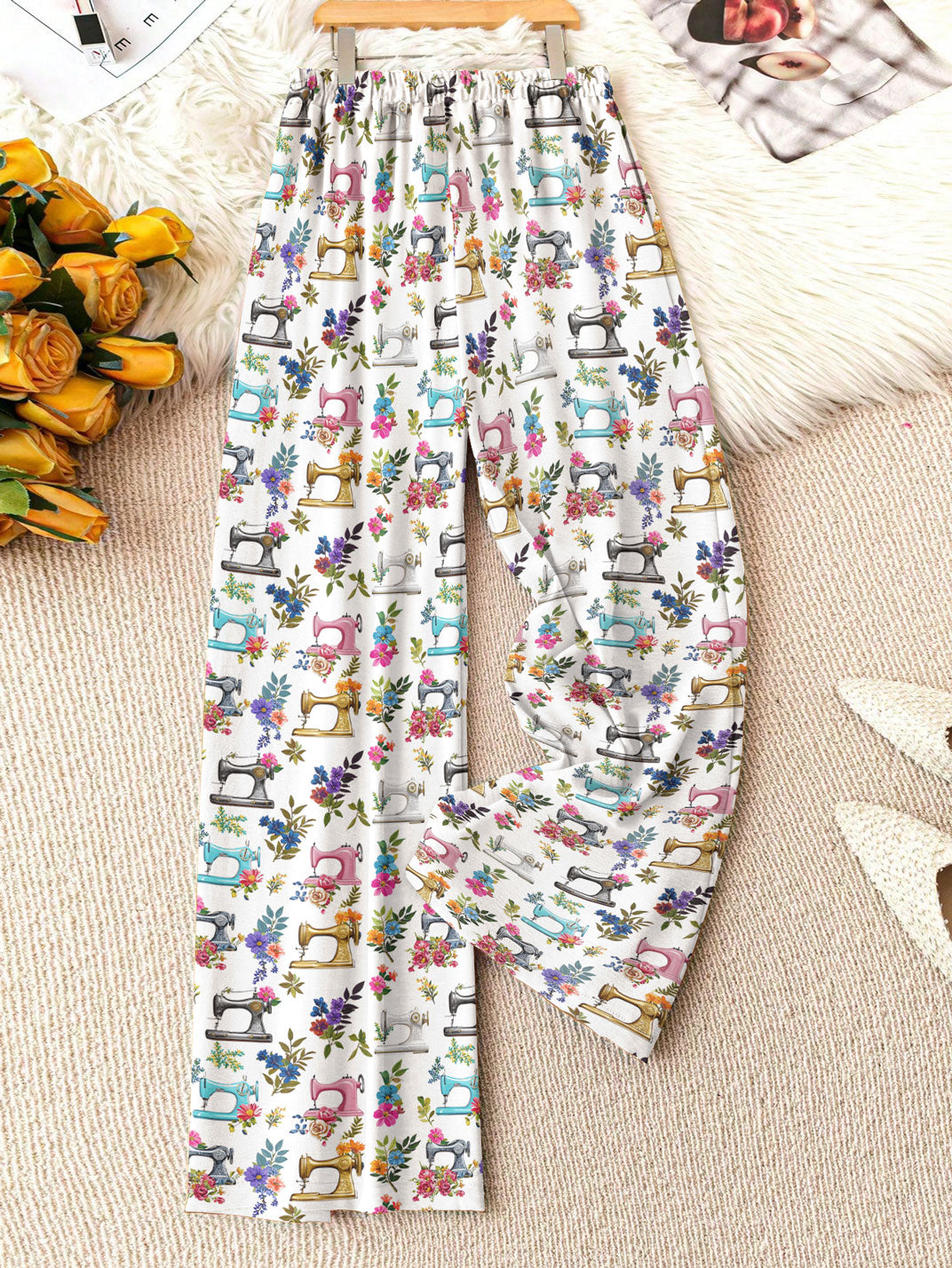 Sewing Lover Lounge Pants Blooming Craft