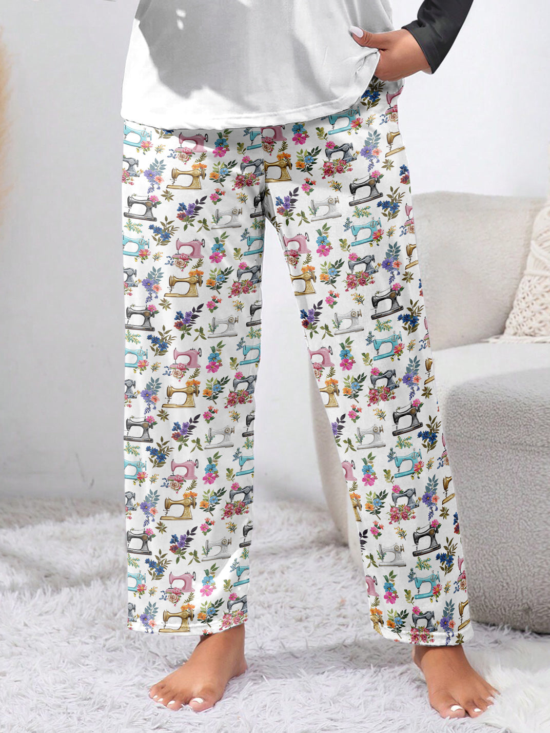 Sewing Lover Lounge Pants Blooming Craft