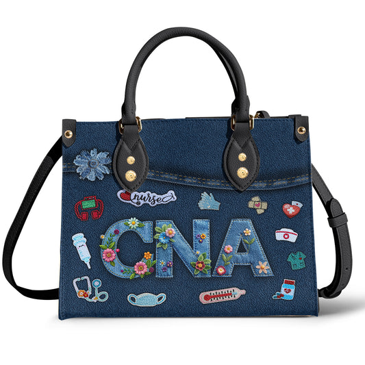 Nurse Leather Bag CNA Carryall