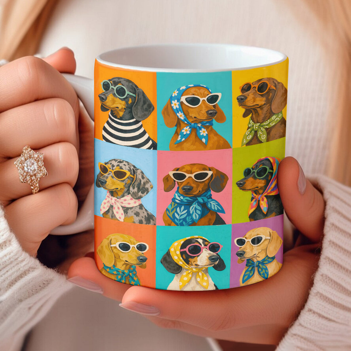 Dachshund Lover Ceramic Mug Chic Club