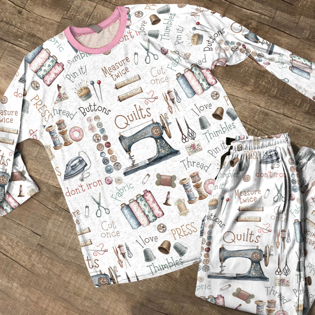 Sewing Lover Raglan Lounge Pajamas Quilter’s Retreat