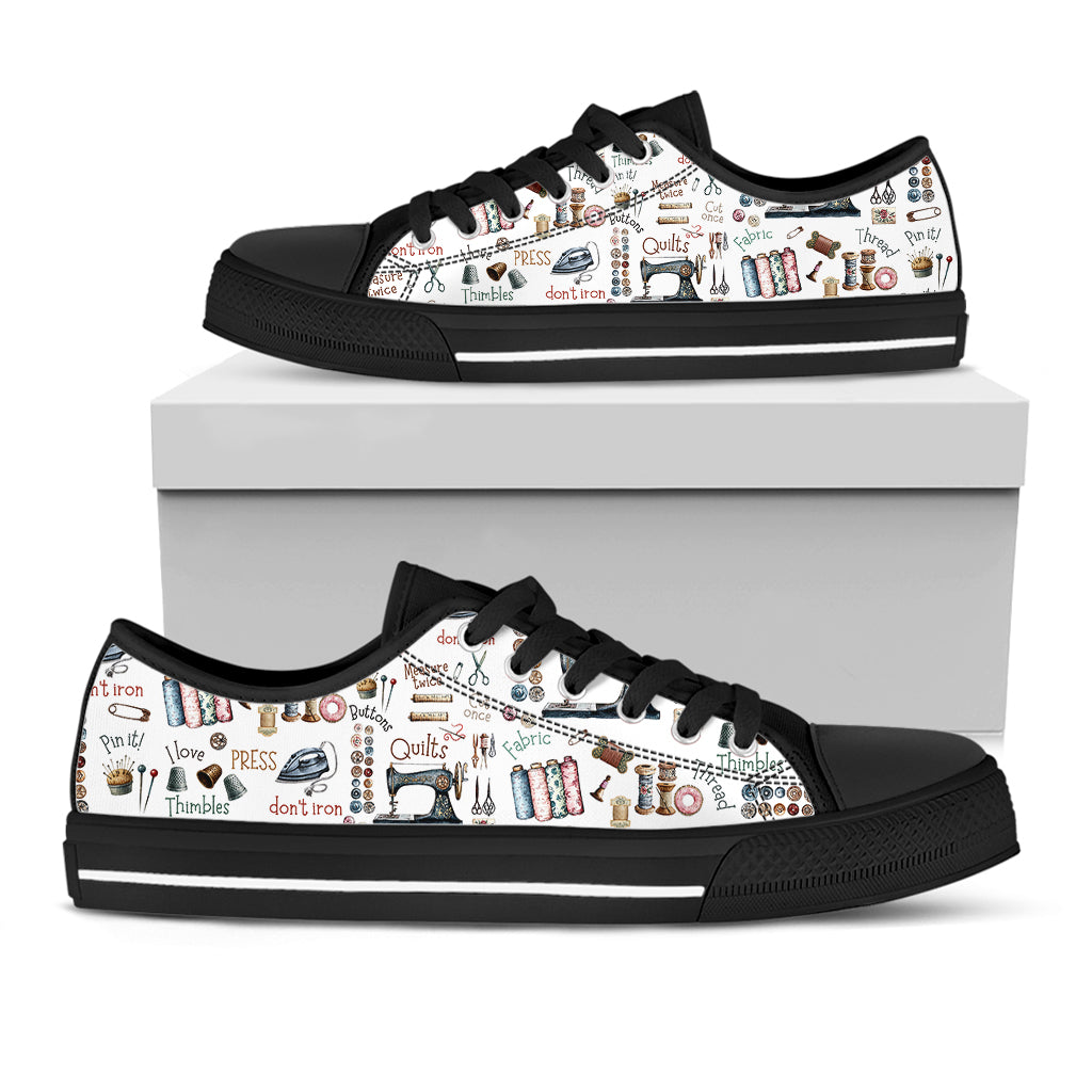 Sewing Lover Women's Low Top Shoes Crafty Comfort
