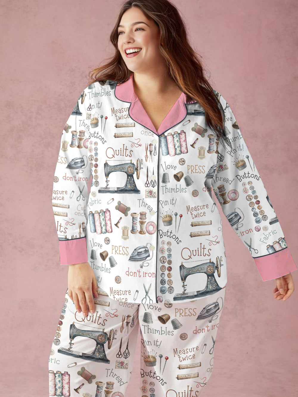 Sewing Lover Pajama Set Crafty Comfort