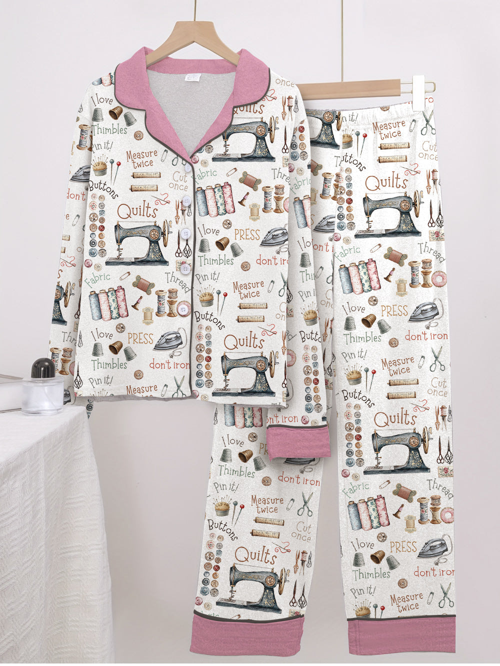 Sewing Lover Pajama Set Crafty Comfort