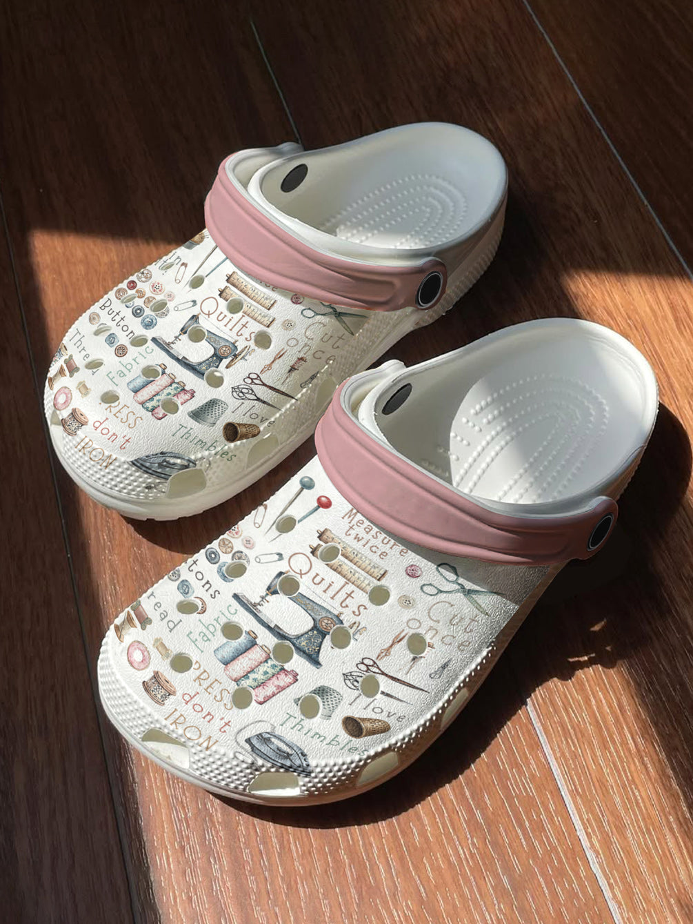 Sewing Lover Graphic Clogs Crafty Comforts