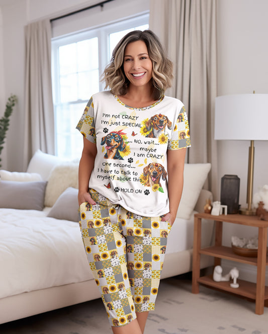 Dachshund Capri Set Dachshund Daze