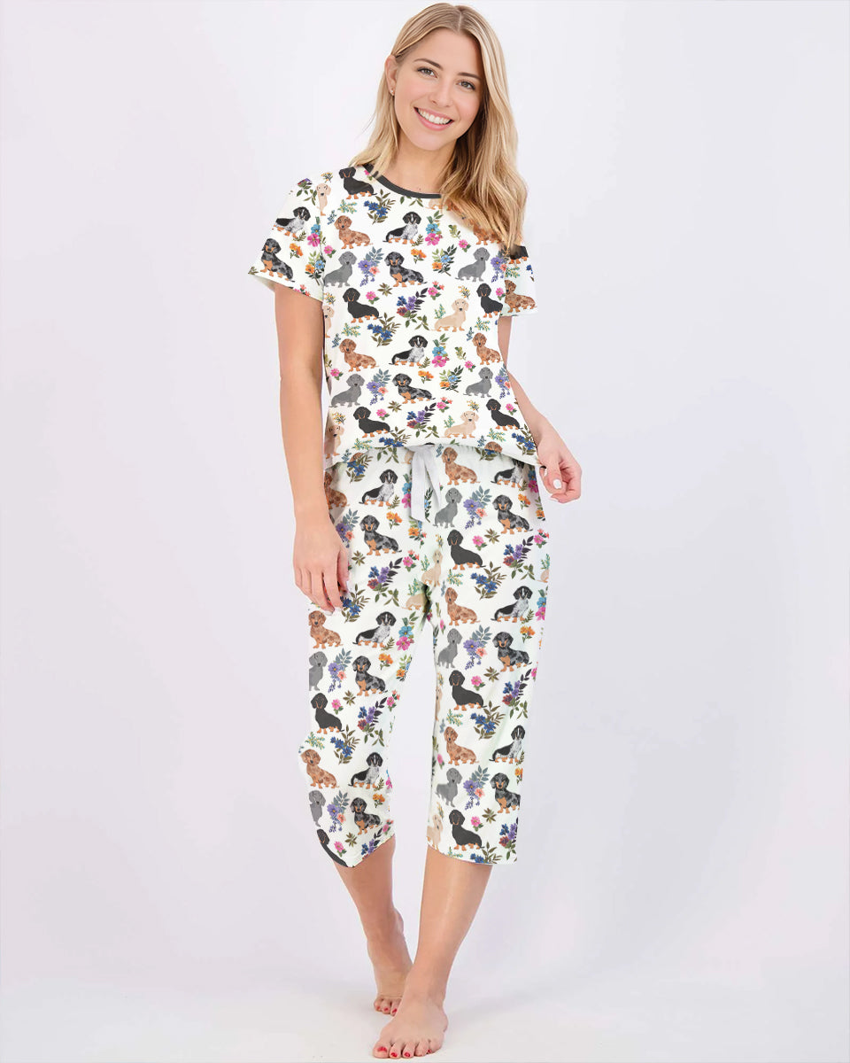 Dachshund Capri Set Dachshund In Bloom