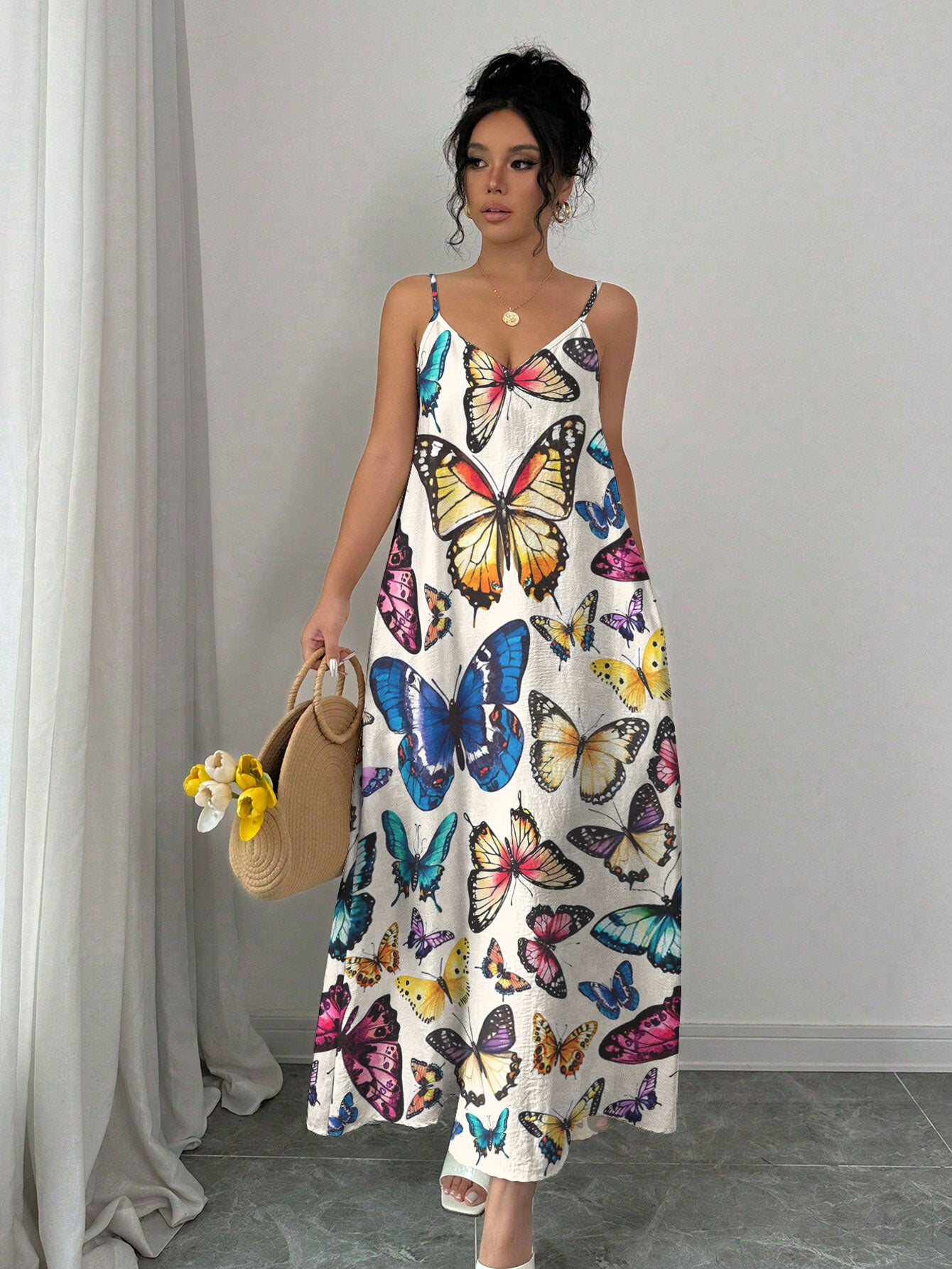 Butterfly Maxi Dress Dreamy Wings