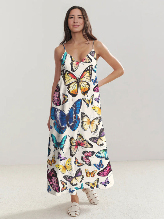 Butterfly Maxi Dress Dreamy Wings