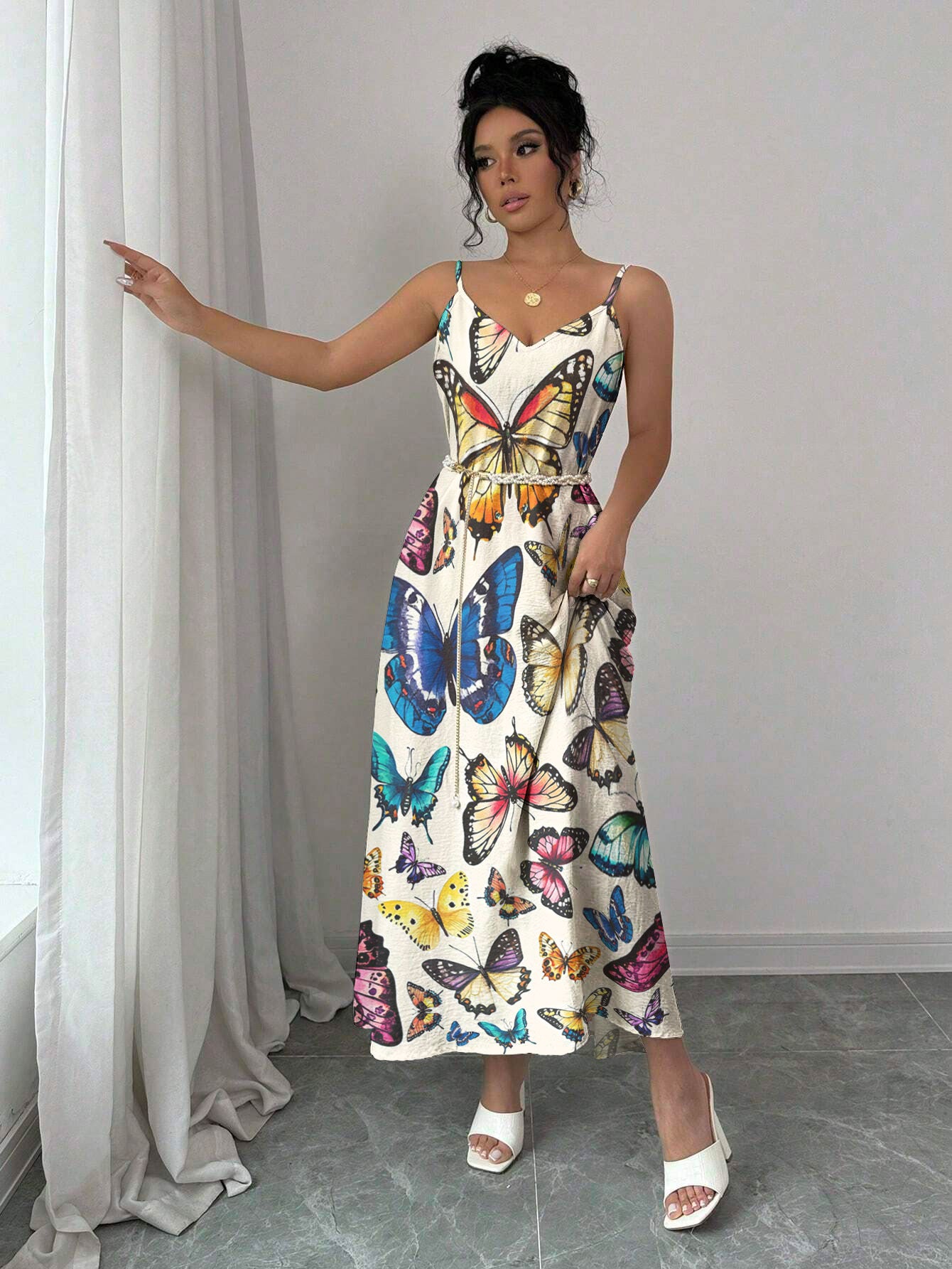 Butterfly Maxi Dress Dreamy Wings