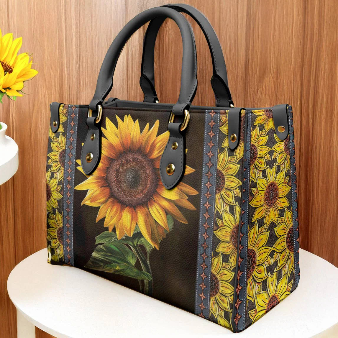 Sunflower Leather Bag Million Sunny