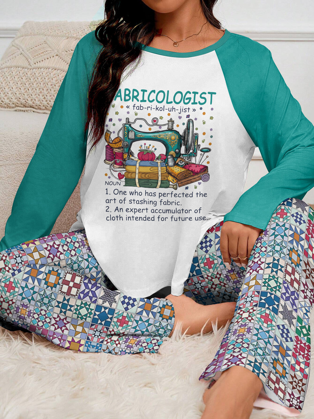 Sewing Lover Raglan Lounge Pajamas Fabricologist