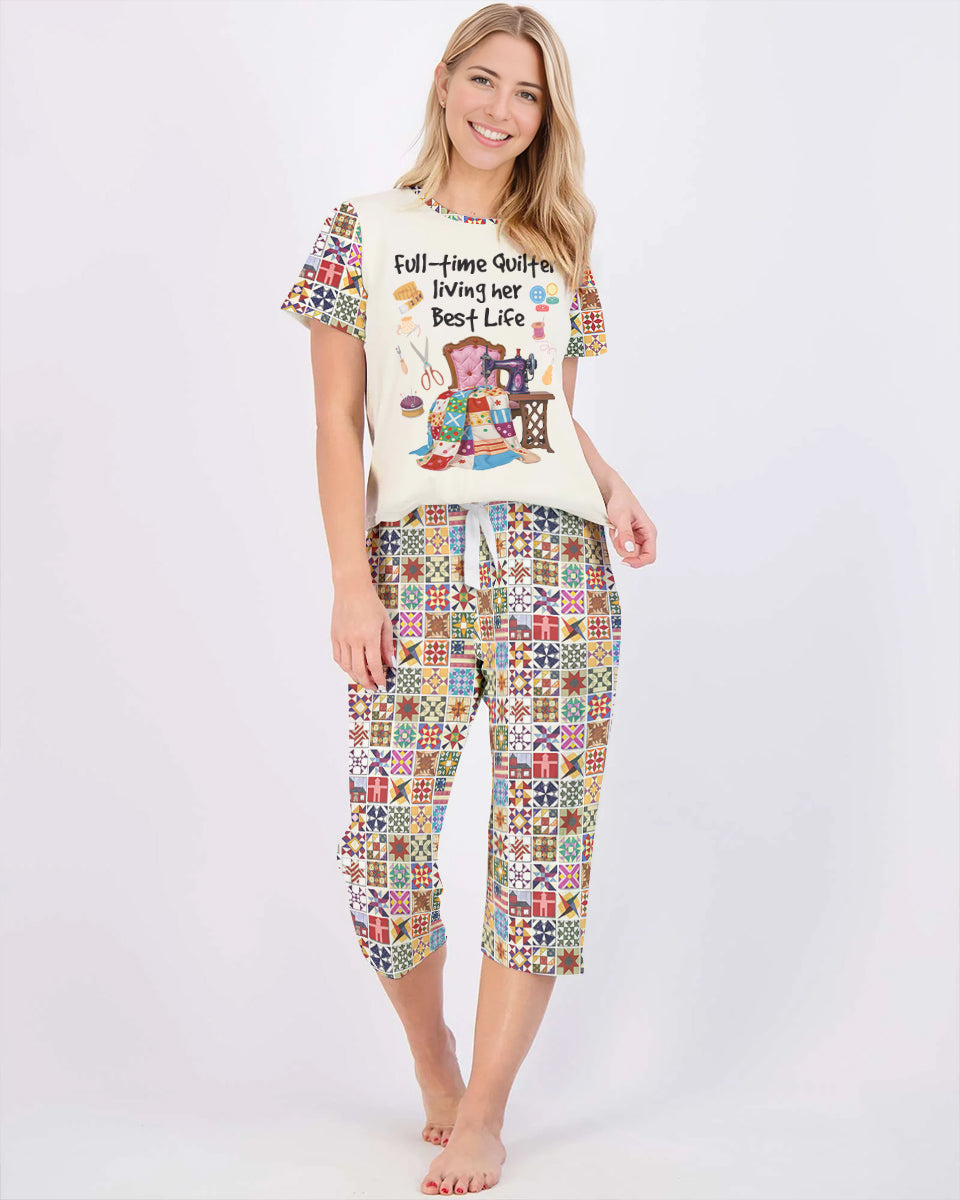 Sewing Lover Capri Set Full-time Quilter Living Her Best Life