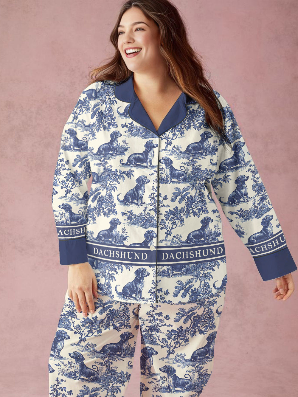 Dachshund Pajama Set Dachshund Luxe