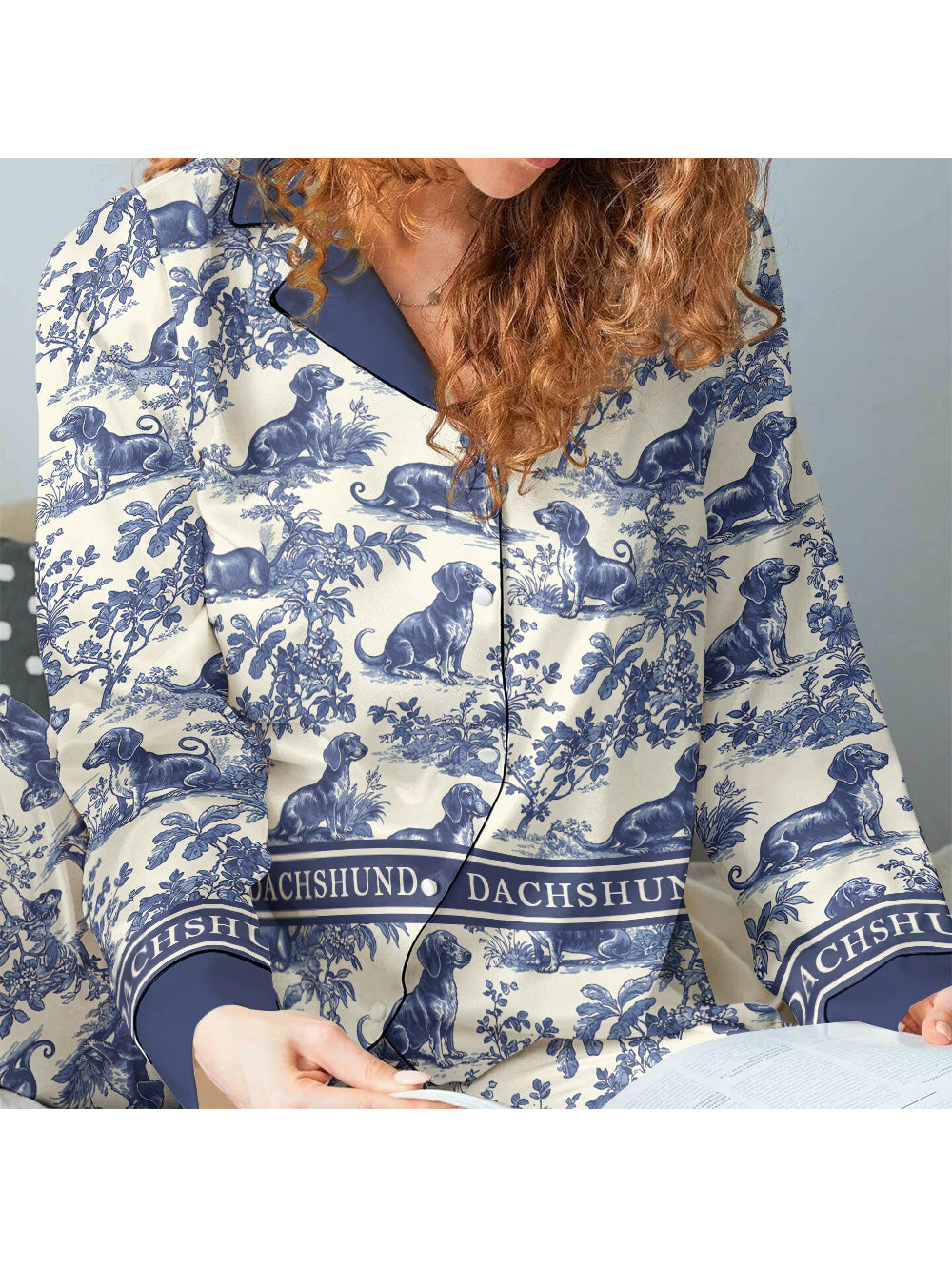 Dachshund Pajama Set Dachshund Luxe