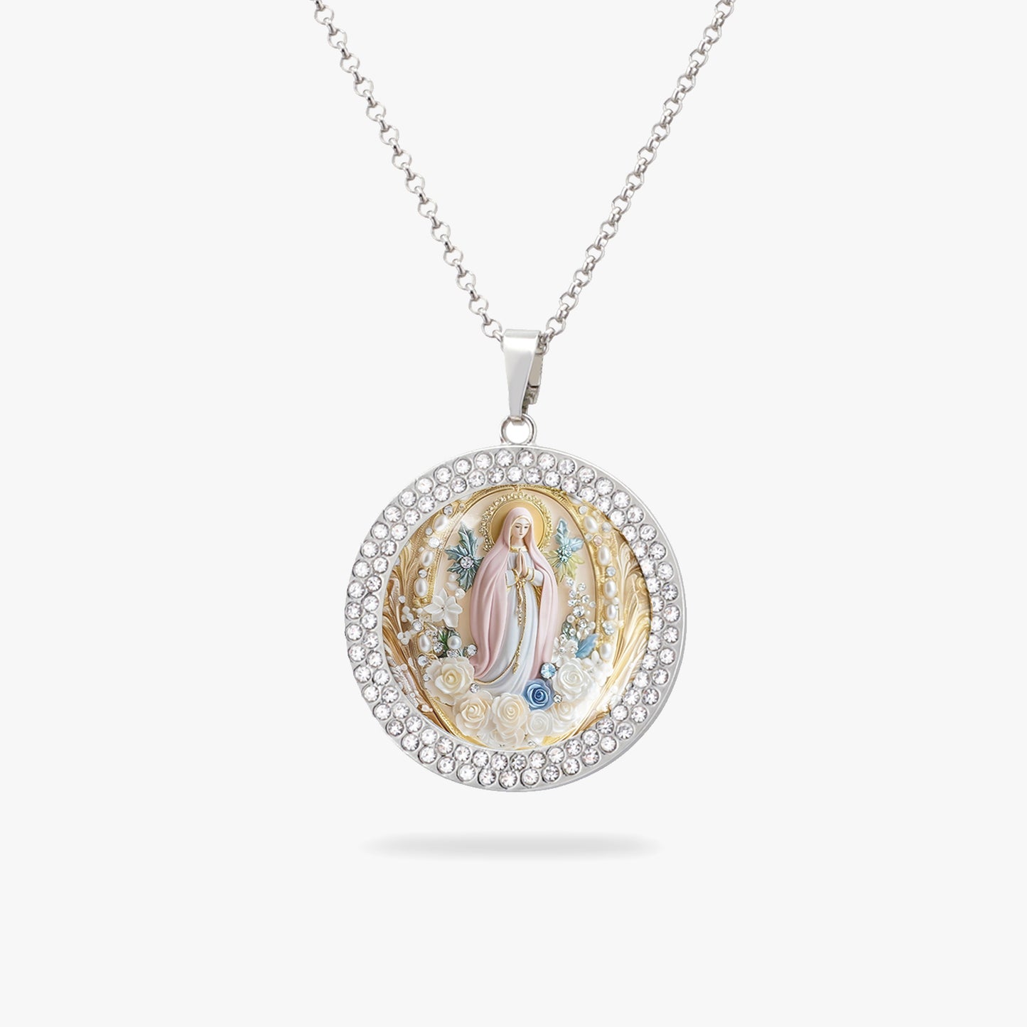 Blessed Halo Pendant Necklace