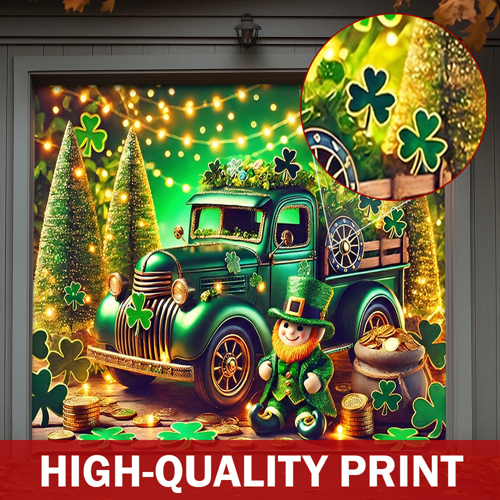 Patrick's Day Garage Door Banner Decoration - Paddy’s Prize Hauler