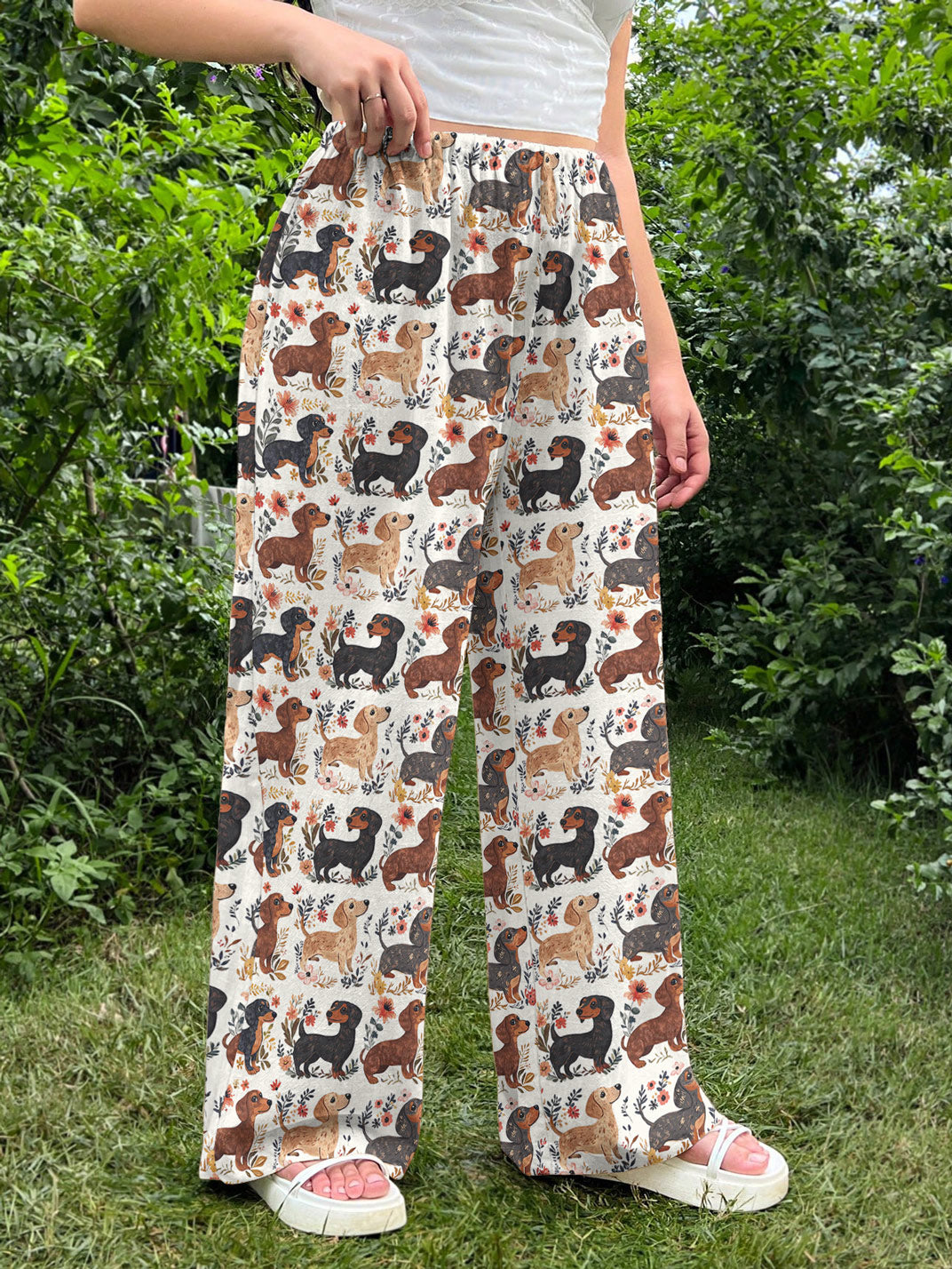 Dachshund Lounge Pants Petals And Pups