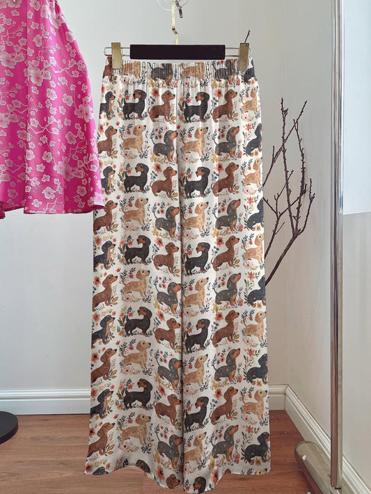 Dachshund Lounge Pants Petals And Pups