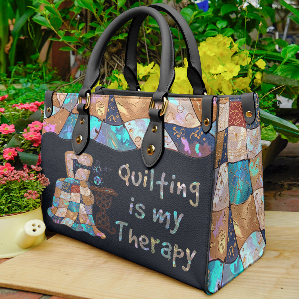 Sewing Lover Leather Bag Quilting Is My Happy