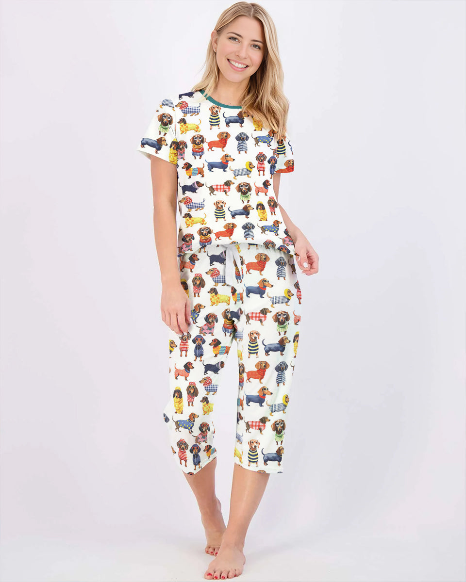 Dachshund Capri Set Sassy Sausage