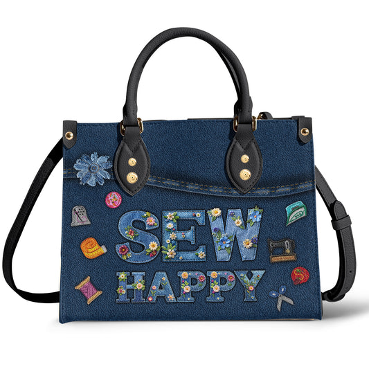 Sewing Lover Leather Bag Sew Happy