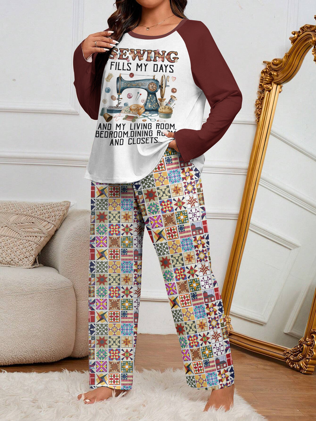 Sewing Lover Raglan Lounge Pajamas Sewing Fills My Days