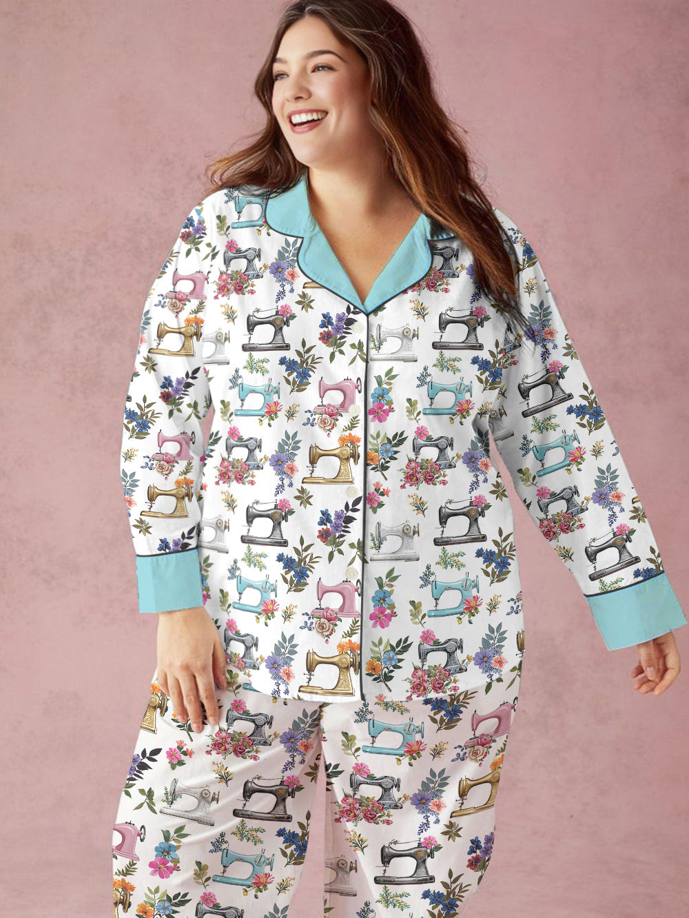 Sewing Lover Pajama Set Sewing In Bloom
