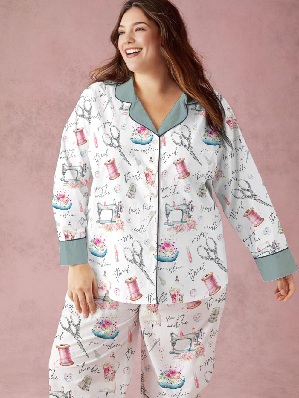 Sewing Lover Pajama Set Sewing Notions