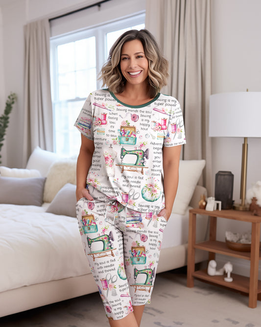 Sewing Lover Capri Set Sewing Whispers