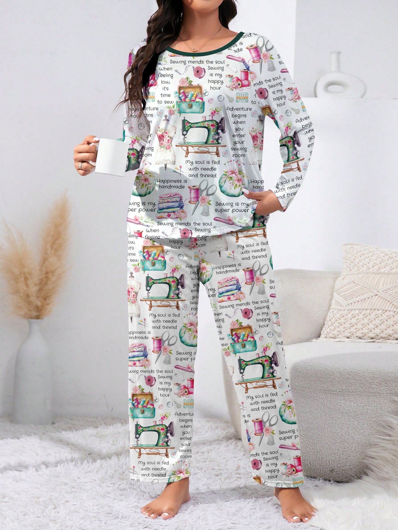 Sewing Lover Raglan Lounge Pajamas Sewing Whispers