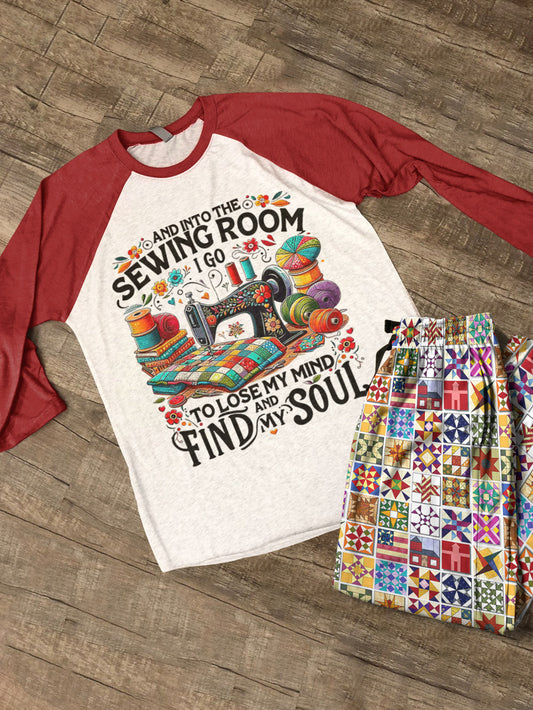 Sewing Lover Raglan Lounge Pajamas Soulful Stitches