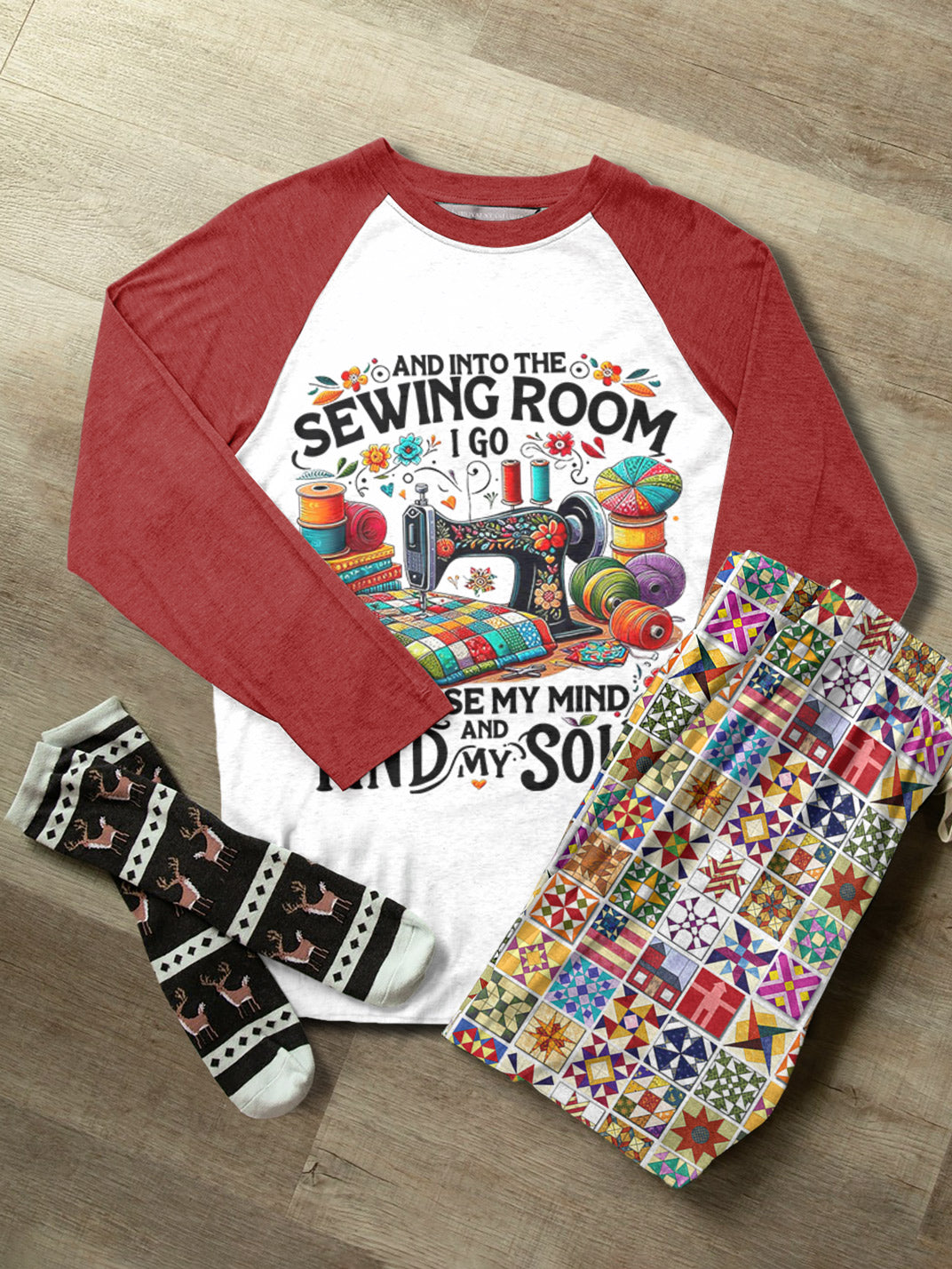 Sewing Lover Raglan Lounge Pajamas Soulful Stitches