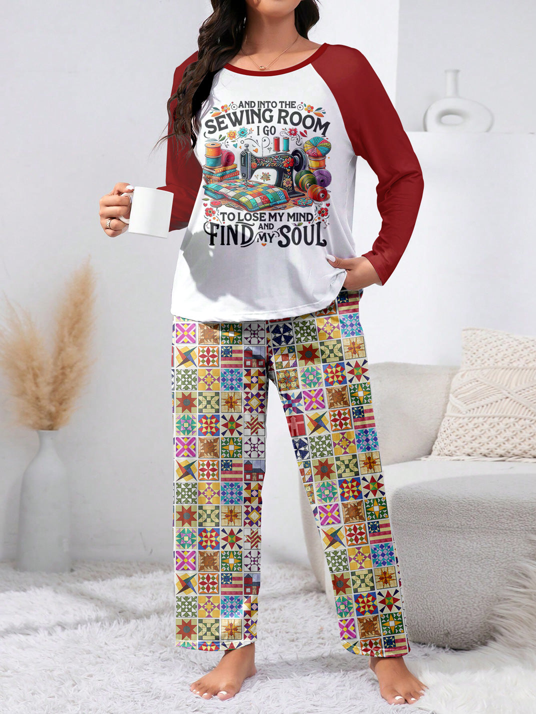 Sewing Lover Raglan Lounge Pajamas Soulful Stitches