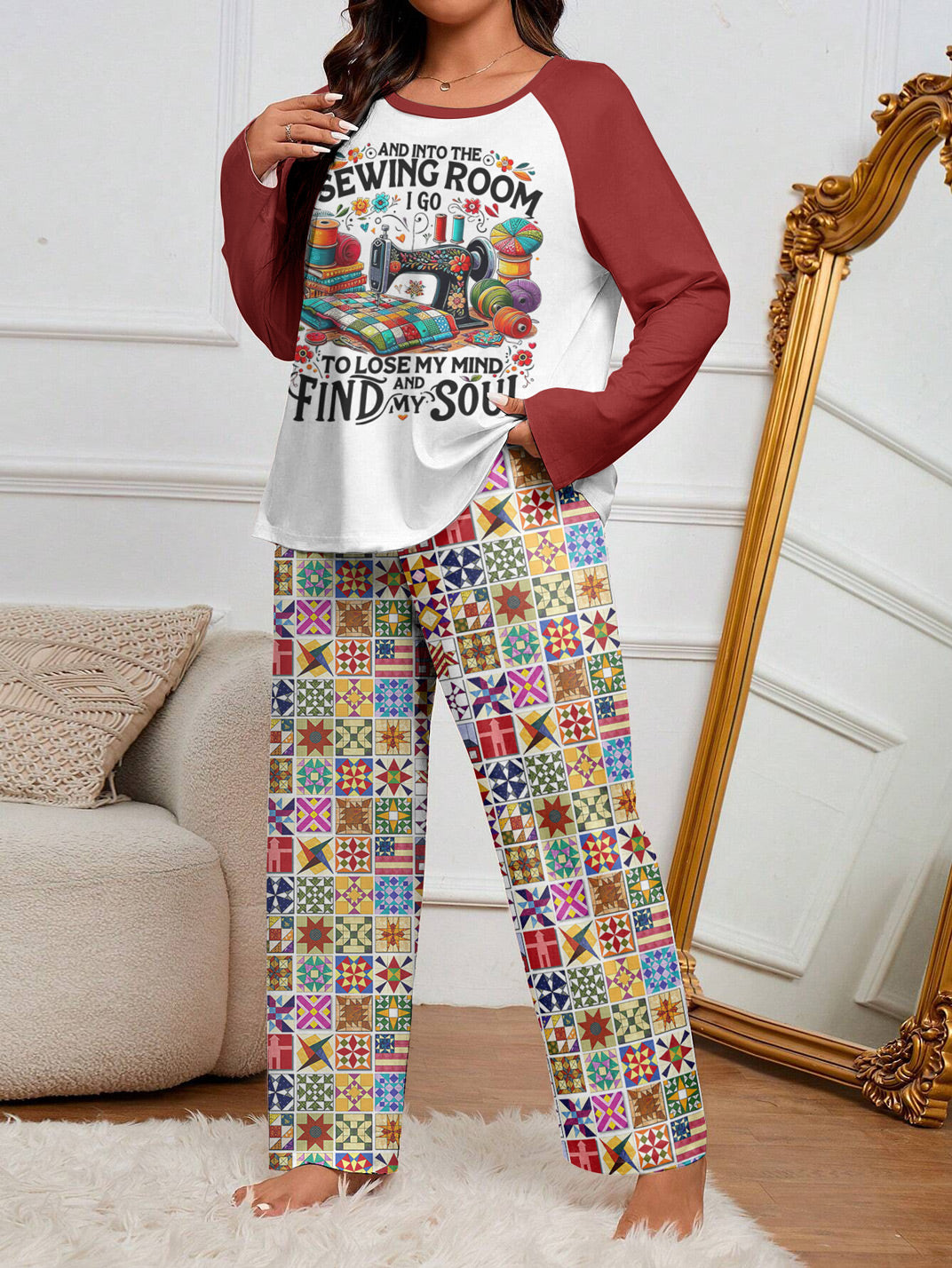 Sewing Lover Raglan Lounge Pajamas Soulful Stitches