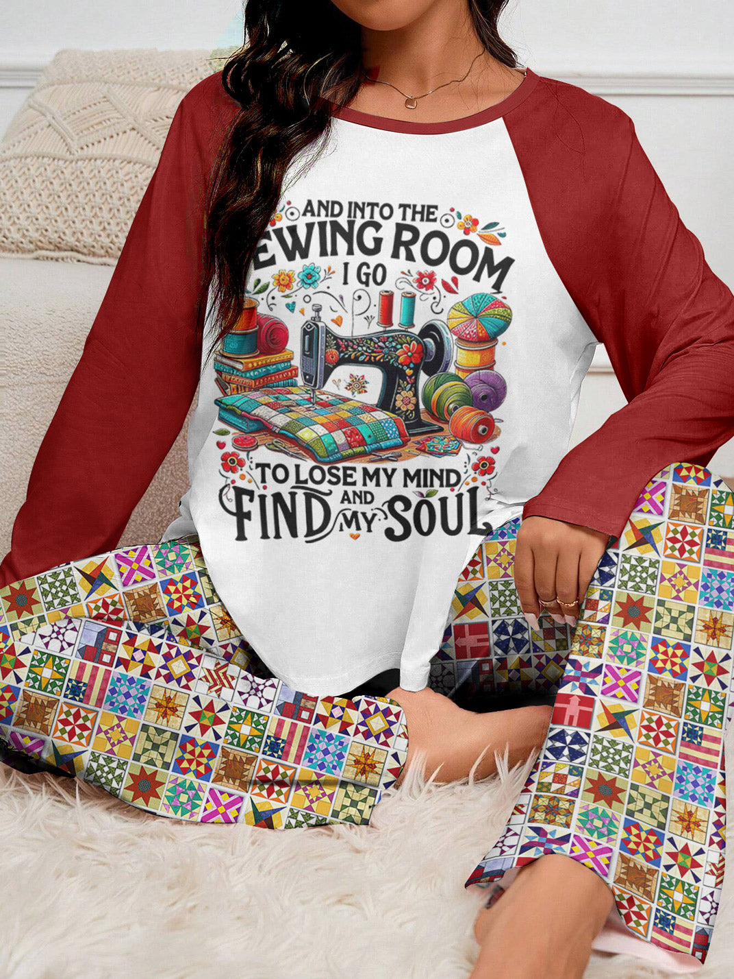 Sewing Lover Raglan Lounge Pajamas Soulful Stitches