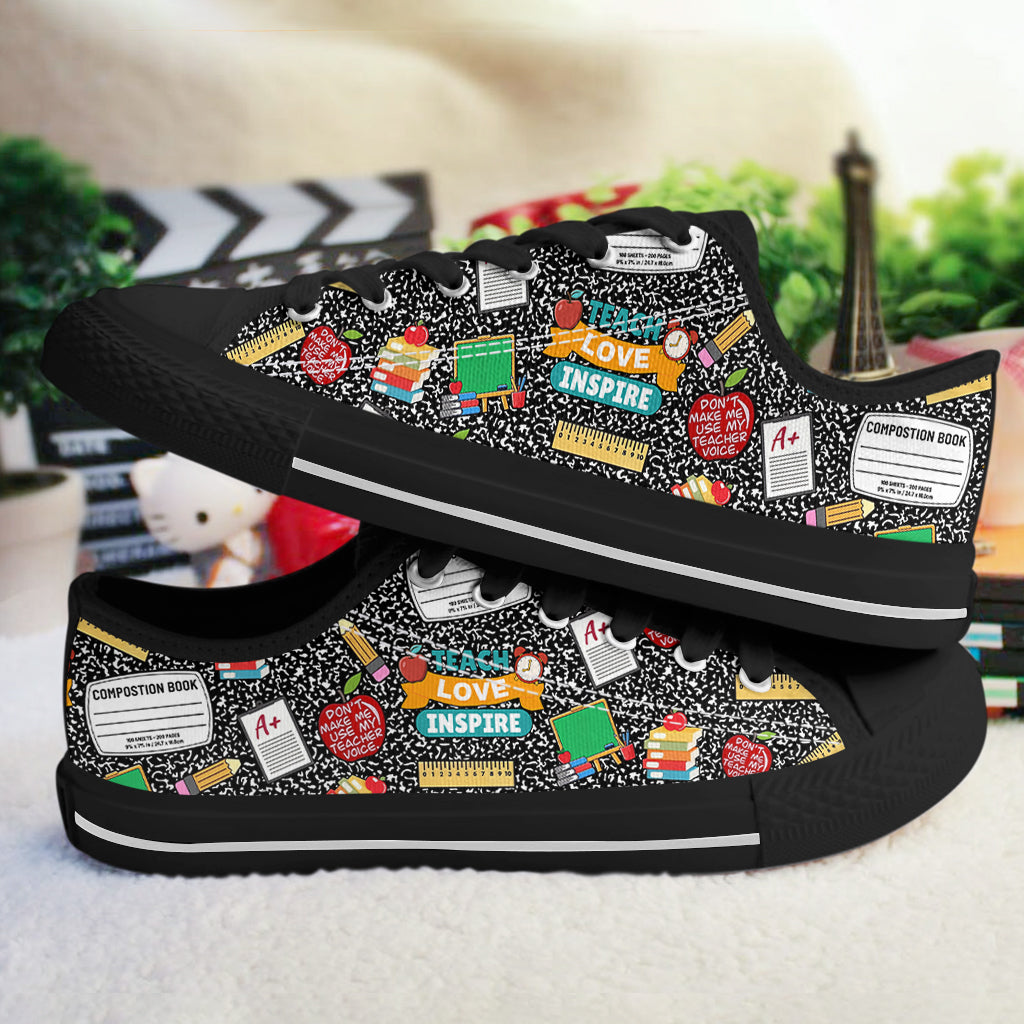 Teacher Women's Low Top Shoes Teacher Life
