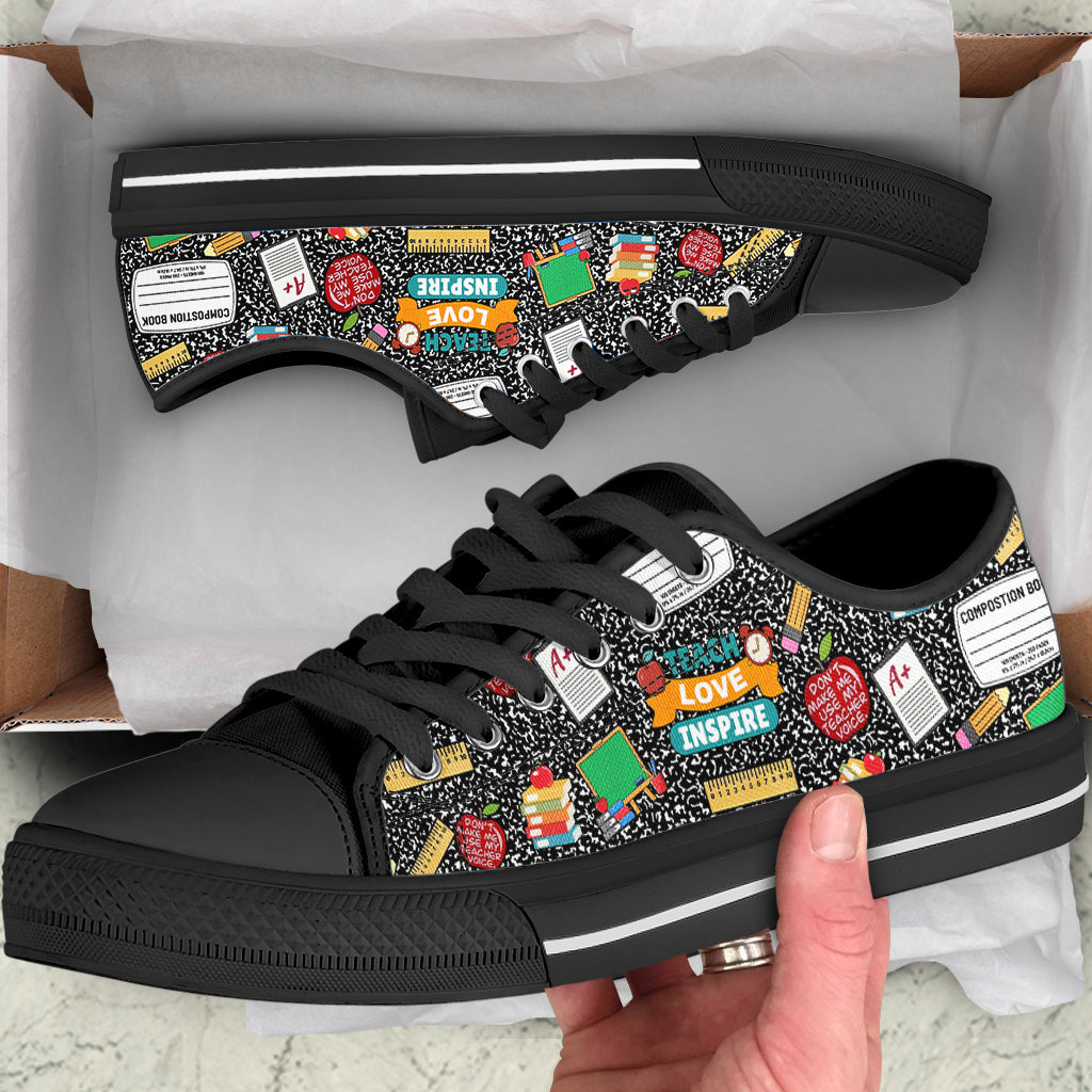 Teacher Women's Low Top Shoes Teacher Life