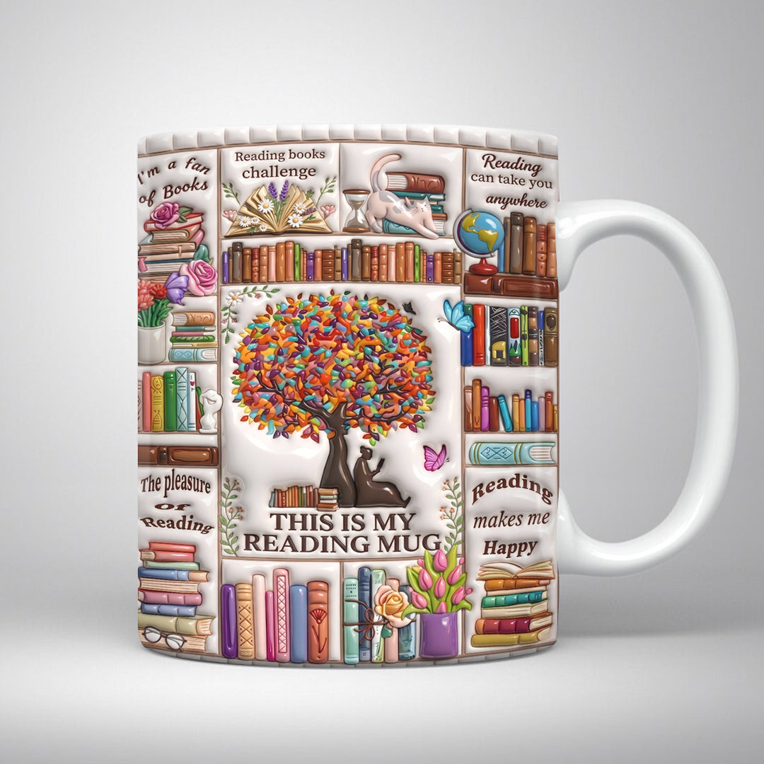 Book Lover 11Oz Mug This Is My Reading Mug