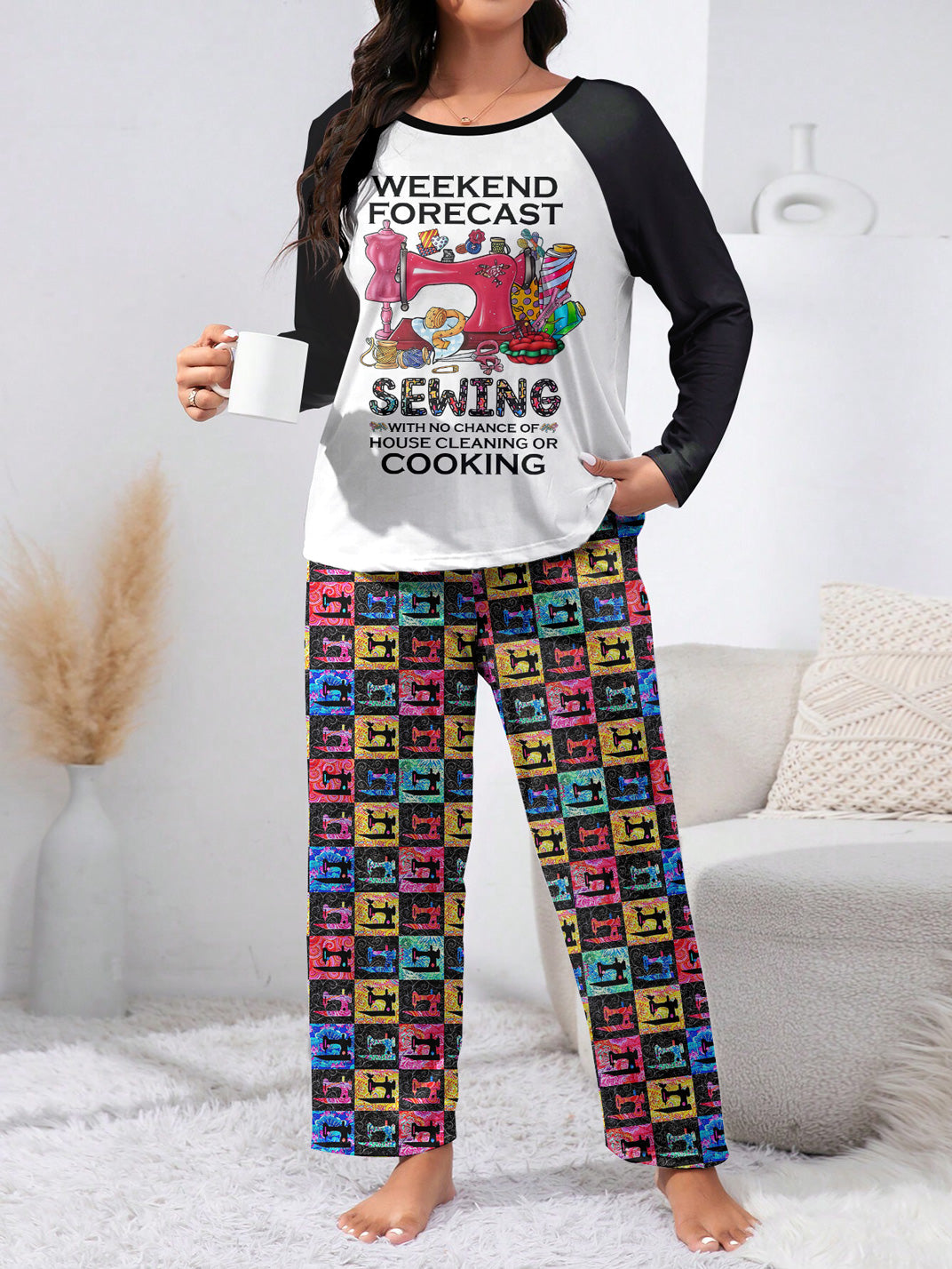 Sewing Lover Raglan Lounge Pajamas Weekend Forecast Sewing With No Chance Of House Cleaning Or Cooking